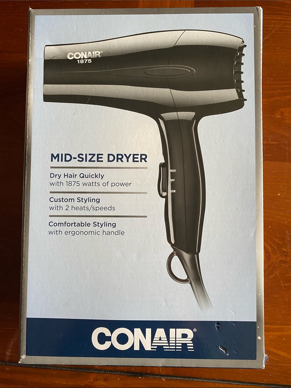 Conair mid size hair dryer